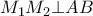 M_1M_2\bot AB