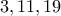 3,11,19