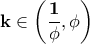 \displaystyle \bf{ k \in \left(\frac{1}{\phi},\phi\right)}