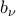 \displaystyle{b_{\nu}}