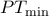 P{T_{\min }}