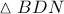 \vartriangle BDN