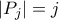 |P_j|=j