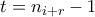 t=n_{i+r}-1 t=n_{i+r}-1