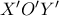 X'O'Y'