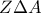 Z\Delta A