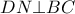 DN\bot BC