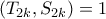 (T_{2k},S_{2k})=1