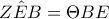 {\hat{ZEB}=\Theta BE