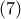 \displaystyle{ 
\left( 7 \right) 
}