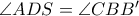\angle ADS = \angle CBB'
