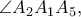 \angle A_{2}A_{1}A_{5},
