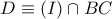 D\equiv \left( I \right)\cap BC