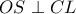 OS\perp CL OS\perp CL