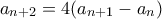 a_{n+2} = 4(a_{n+1}-a_n})