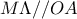 \displaystyle M\Lambda //OA