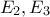 E_2,E_3