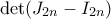 \det(J_{2n}- I_{2n})