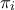 \pi_i