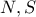 N , S N , S