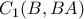 C_{1}(B,BA) C_{1}(B,BA)