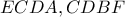 ECDA,CDBF