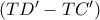 (TD'-TC')