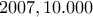 2007,10.000
