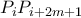 P_iP_{i+2m+1} P_iP_{i+2m+1}