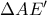 \Delta AE'