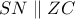 SN\parallel ZC