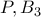 P,{{B}_{3}}