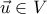 \vec{u}\in V