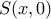 S(x,0)