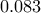 0.083