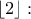 \displaystyle{\left\lfloor 2 \right\rfloor :}