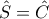 \hat{S}=\hat{C}