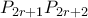 P_{2r+1}P_{2r+2} P_{2r+1}P_{2r+2}