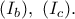 (I_{b}),\ (I_{c}).