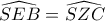 \widehat{SEB}=\widehat{SZC}