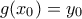 g(x_0)=y_0