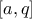 [a,q]