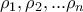 \rho _{1},\rho _{2},...\rho _{n}