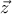 \vec{z}