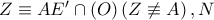 Z\equiv AE'\cap \left ( O \right )\left ( Z\not\equiv A \right ),N