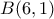 B(6,1)
