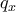 q_x