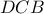 \displaystyle{DCB}