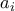 \displaystyle{a_i}