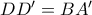 DD'=BA'